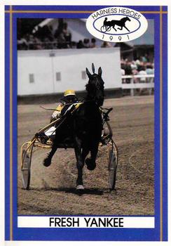 1991 Harness Heroes #10 Fresh Yankee Front